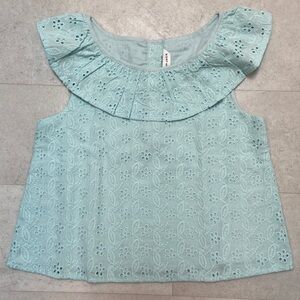 NWOT Janie & Jack eyelet shirt